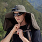Breathable Fisherman Hat with Solar Fan