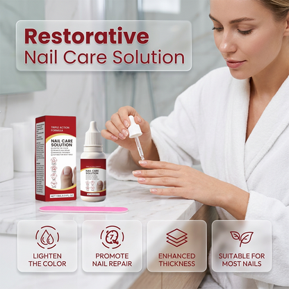 ⭐BUY 1 GET 1 FREE⭐Triple Action Nail Care Repair Solution Kit