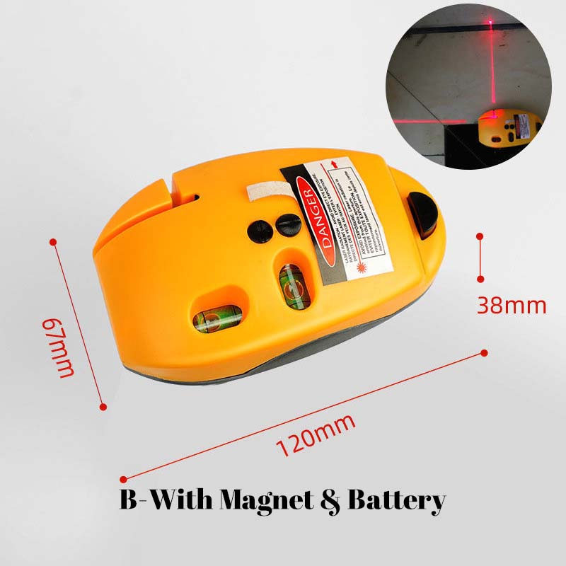 🔨🌟 50% OFF! 90° Infrared Level – Bright laser, right angle precision. Perfect for tiling, framing & hanging art. Level up your DIY game! 🖼️✨