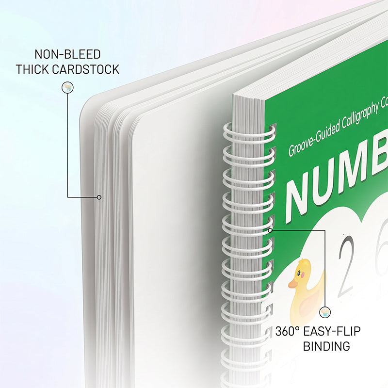 Reusable Groove Calligraphy Copybook for Kids