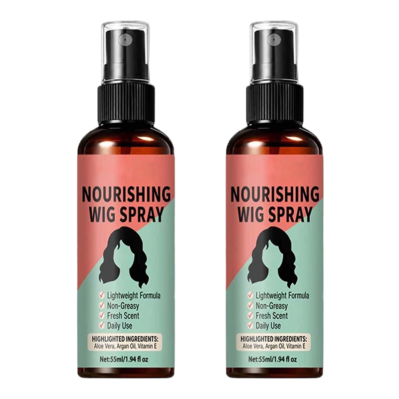 🏆LAST DAY SALE: ONLY ￡9.99!!🎁✨Lightweight No-Rinse Nourishing Wig Spray
