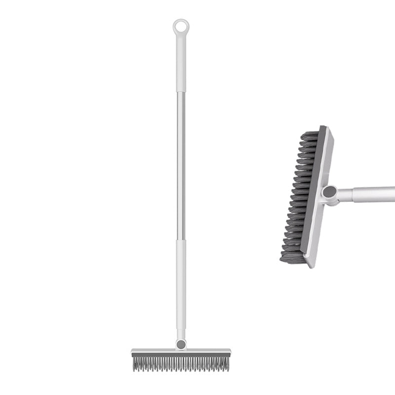 🧹2-in-1 Grout & Corner Scrubber Brush with Squeegee