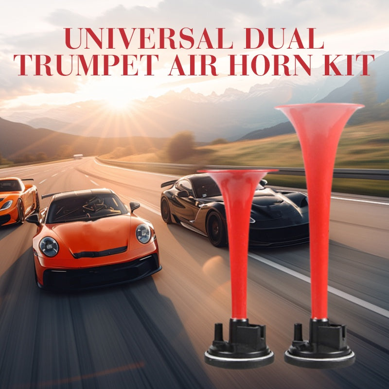 📢📢50% OFF !! ⏰Universal Dual Trumpet Air Horn Kit
