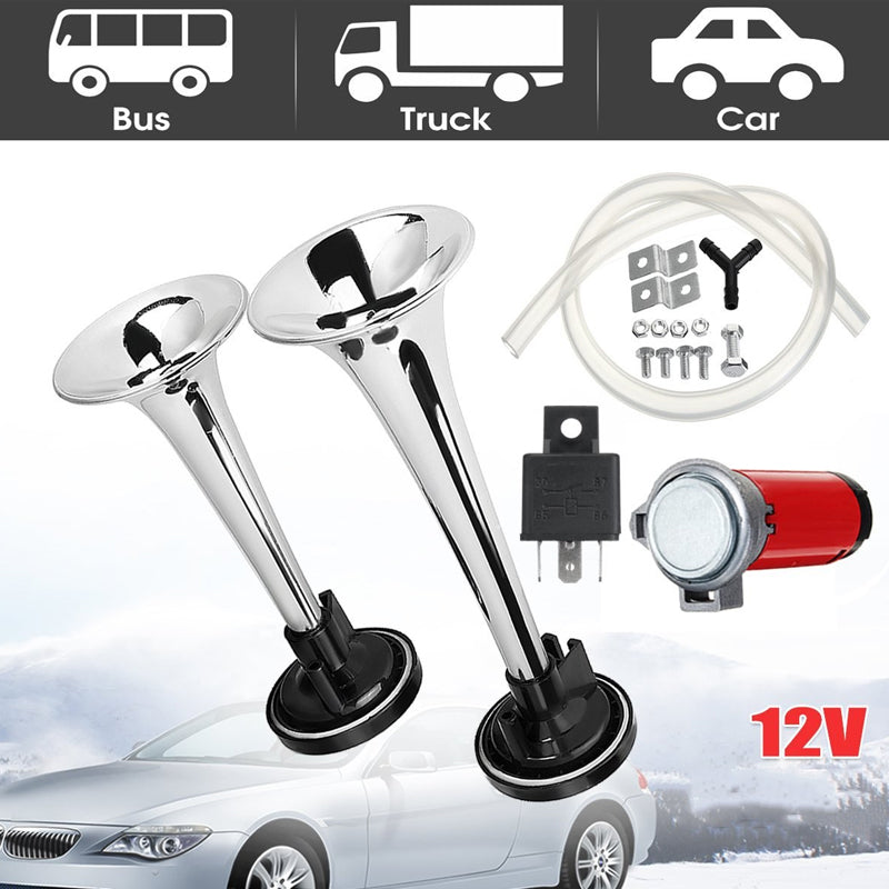 📢📢50% OFF !! ⏰Universal Dual Trumpet Air Horn Kit