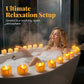 Romantic LED Flameless Dripping Light Candles