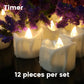 Romantic LED Flameless Dripping Light Candles