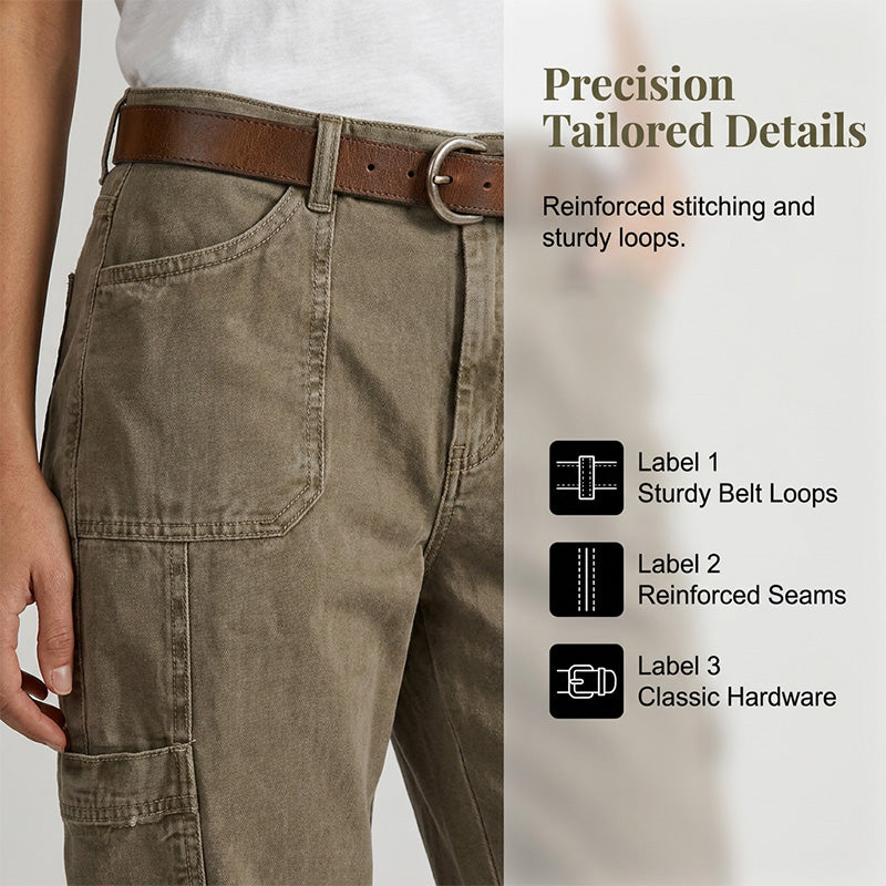 ⏳Limited-time 50% off⏰Women's Relaxed Casual Cargo Capris👖