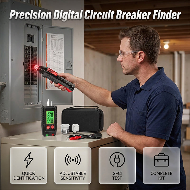 🔌 50% OFF NOW! ⚡ Circuit Breaker Finder & Outlet Tester – Locate Breakers & Test Wiring in Seconds 🛡️