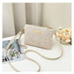 👜 LIMITED-TIME 50% OFF! 💥 Women's Woven Straw Shoulder Clutch Bag – Lightweight, Versatile, Metallic Accents ✨