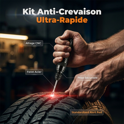 ⏳Limited-TIme 50% OFF !!⏰Tubeless Tire Repair Kit – Aluminum Case🪄🚗