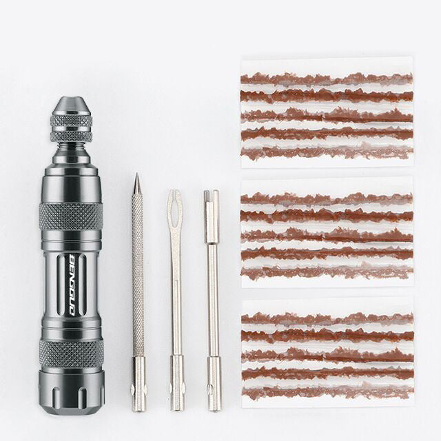 ⏳Limited-TIme 50% OFF !!⏰Tubeless Tire Repair Kit – Aluminum Case🪄🚗