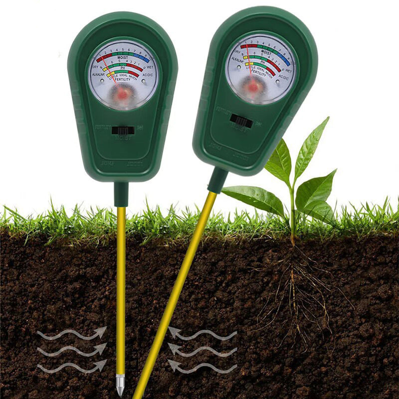 🌱50% OFF NOW ! ✨3-in-1 Soil Detector with Pointer Display – Tests moisture, pH and sunlight, easy reading, no battery needed, ideal for garden & potted plants