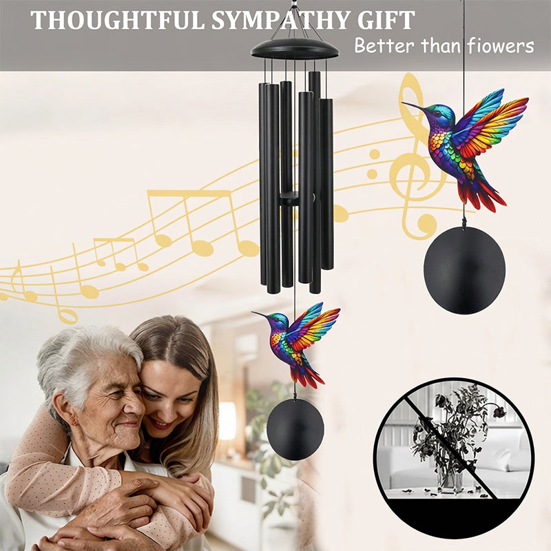 🎵 LIMITED-TIME 50% OFF! 💥 Vintage Metal Memorial Wind Chimes – Soothing Melody, Rust-Resistant Aluminum, Retro Design ✨