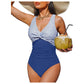 📢📢45% OFF !! ⏰Women's Tummy Control One-Piece Swimsuit