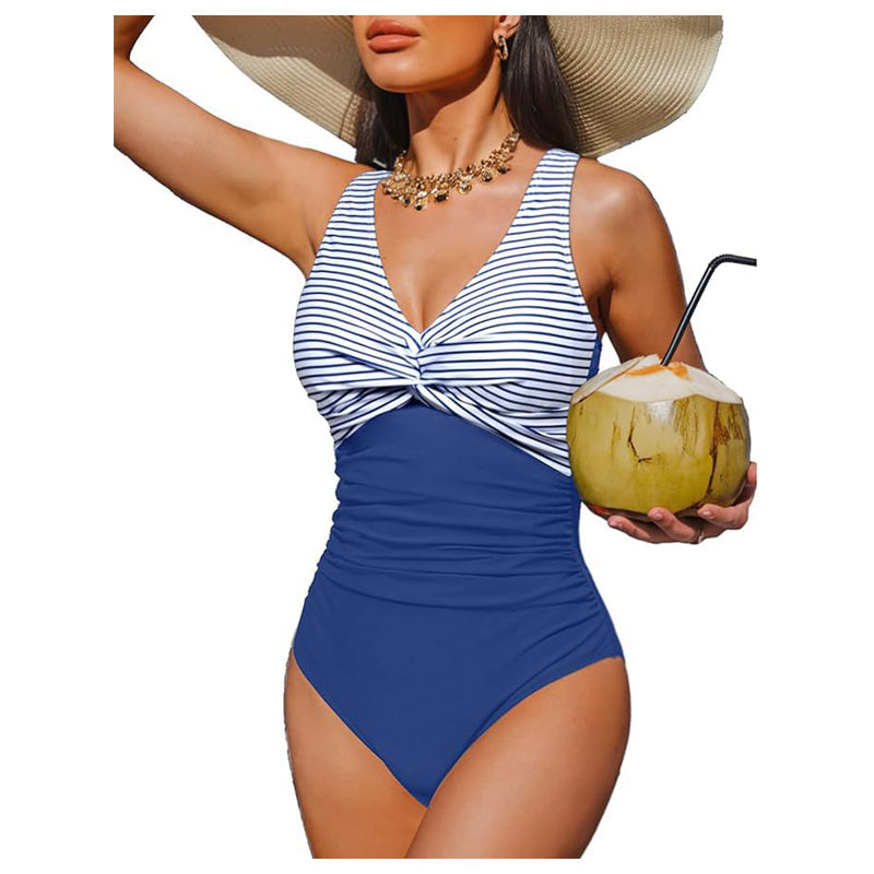 📢📢45% OFF !! ⏰Women's Tummy Control One-Piece Swimsuit