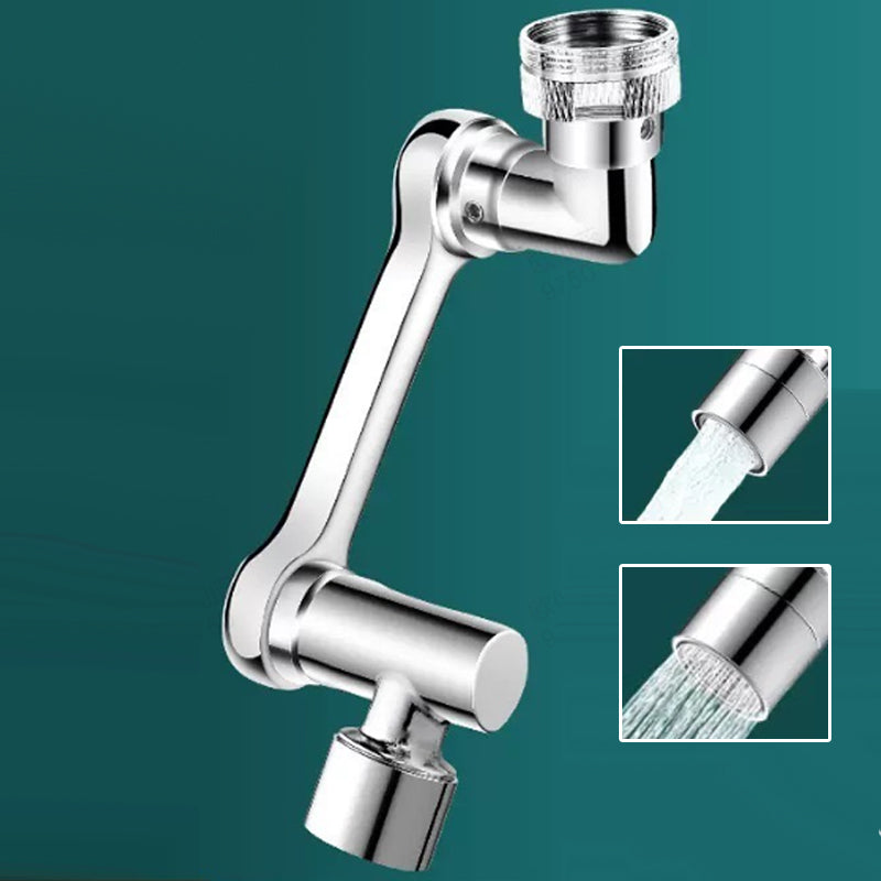 3D Filter Faucet Set - Multi-Angle Swivel Faucet Aerator with 3 Included Filter Cartridges, Anti-Splash Soft Aeration, Transparent Visible Filter Housing, Compatible with Kitchen, Bathroom & Laundry Faucets