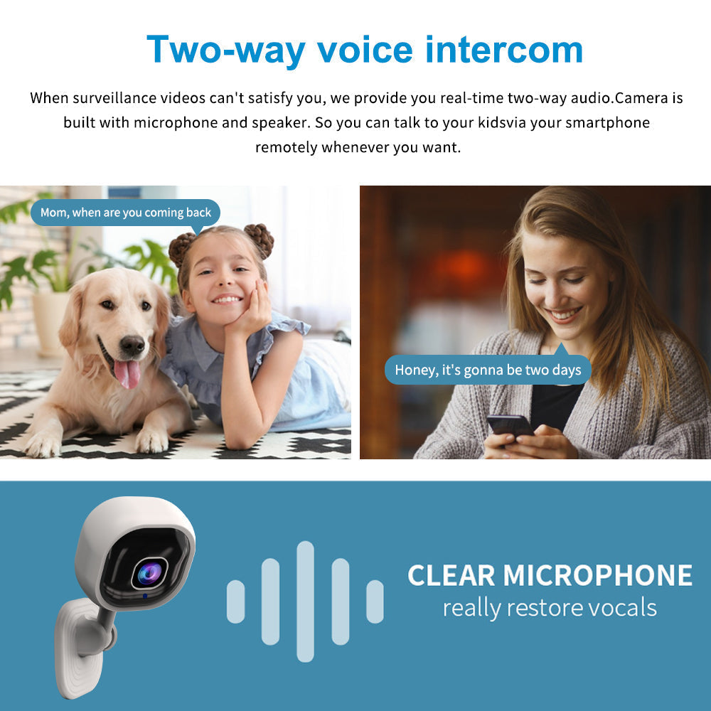 🔥Wireless Smart HD Home Security Camera ✨