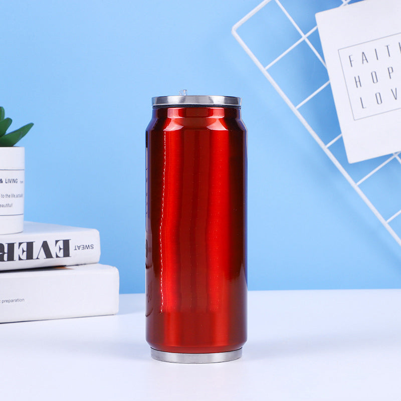 🥤Double-Layer Stainless Steel Cola Can-Shaped Insulated Cup