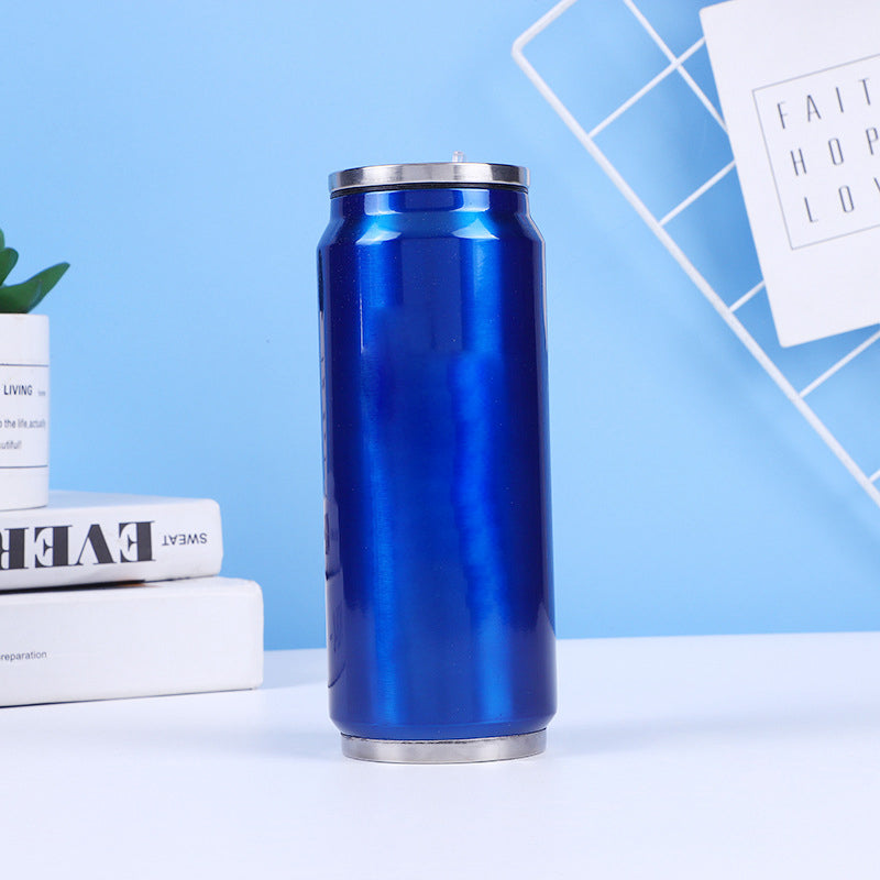 🥤Double-Layer Stainless Steel Cola Can-Shaped Insulated Cup