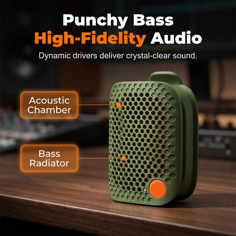 🔊 50% OFF! ✨ Portable Bluetooth Speaker – TWS Stereo, IPX5 Waterproof, Punchy Bass 🎵