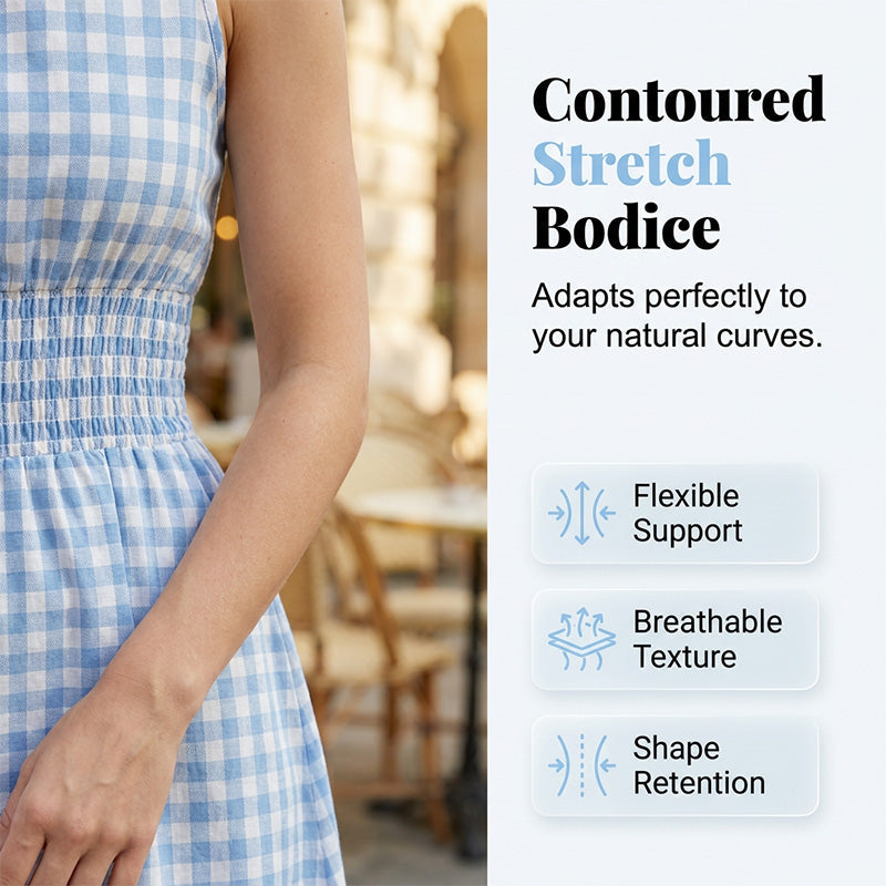 🌈2026 Summer Hot Sale 50% OFF!✨Women’s Off Shoulder Bubble Sleeve Slit Summer Dress – Elegant Holiday & Party Midi Dress