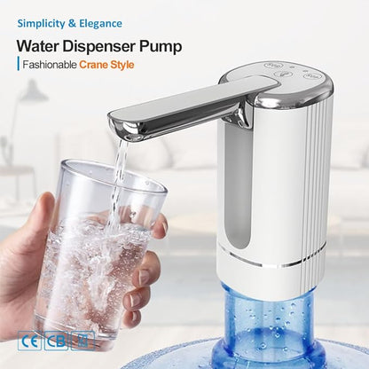 ✨Automatic Dispenser Pump – Rechargeable, Foldable Spout, Universal Fit
