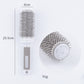 💇50% OFF NOW! Professional Vented Round Hair Brush – Boar & Nylon Bristle Curling Blow Dry Brush, Honeycomb Vent Barrel for Fast Drying, Volume & Smooth Hairstyle at Home Salon