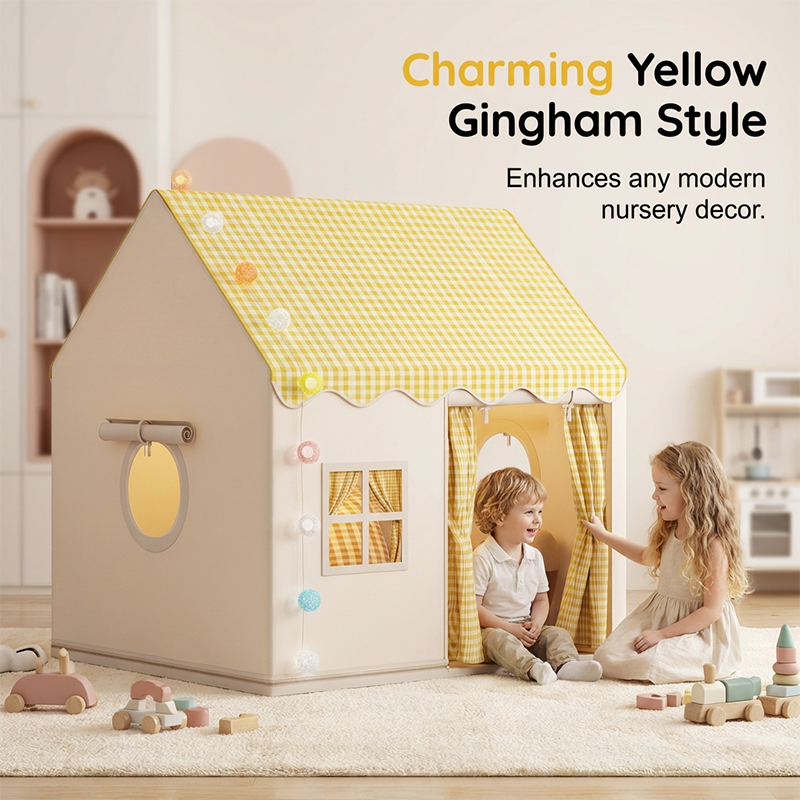 🏰 50% OFF NOW! ⏰ Children's Play Tent Castle – Spacious & easy to set up – Breathable fabric, perfect for indoor or outdoor fun – encourages imaginative play ✨🧸