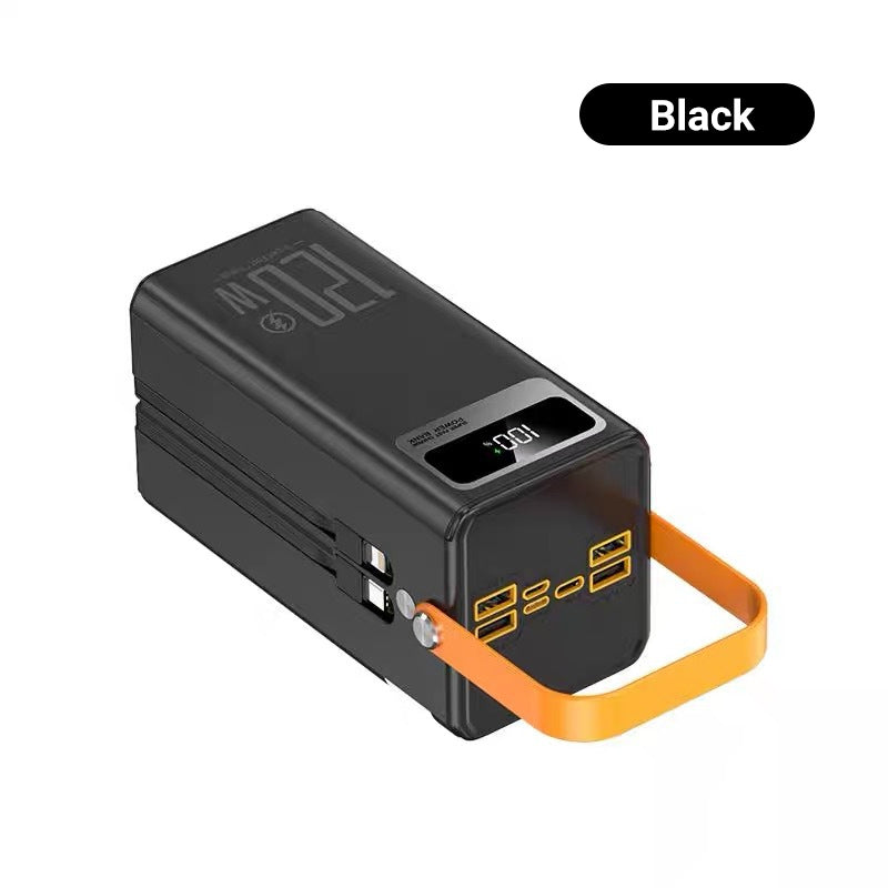🔋 60000mAh High Capacity Power Bank with LED Light