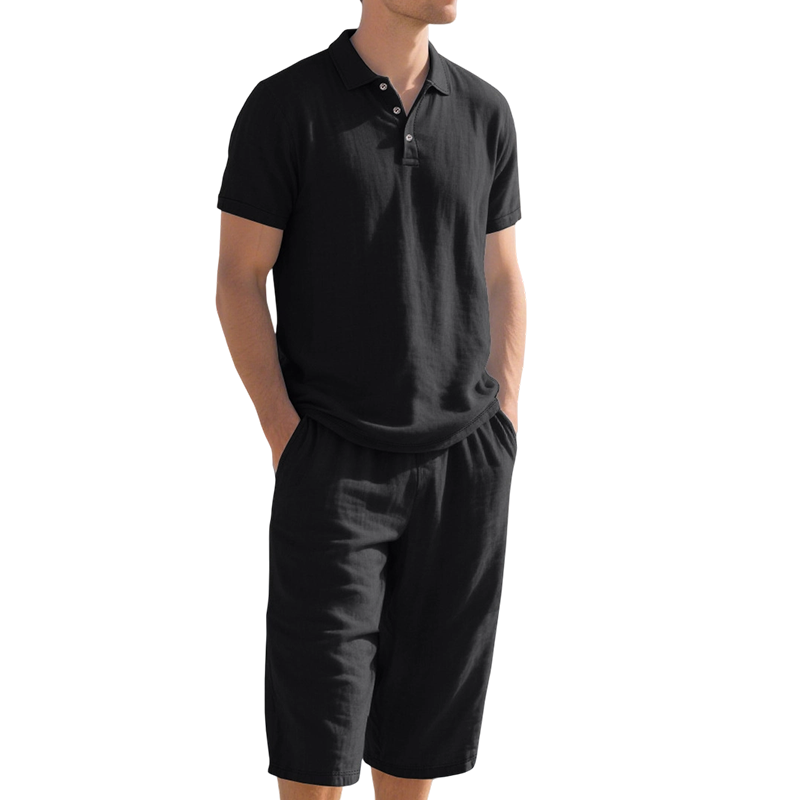 💥Last Day Special Sale 49% OFF👚Men's Linen Shirt and Casual Pants Set