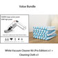 🚗50% OFF NOW ! 💨10000Pa Cordless Handheld Vacuum – Washable Filter & Multi-Nozzle Kit, Portable Powerful Suction Car & Home Cleaner