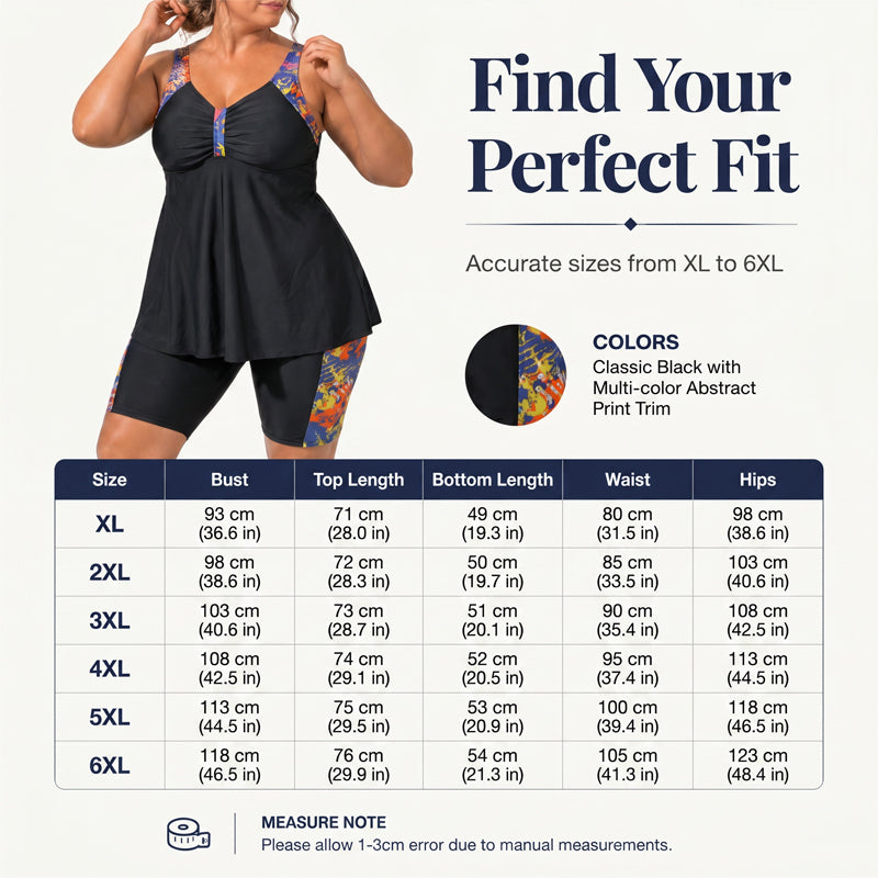 👙 LIMITED-TIME 50% OFF! 💐 Women's Flowy Tankini Top and Shorts Bathing Suit – Tummy Control, Boy Shorts, Supportive ✨