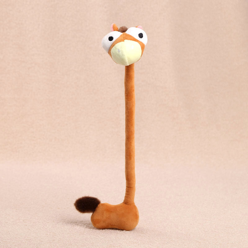 🦒LAST DAY SALE: ONLY ￡7.99!!🎁✨Long Neck Plush Animal Bag Pendant
