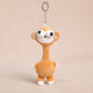 🦒LAST DAY SALE: ONLY ￡7.99!!🎁✨Long Neck Plush Animal Bag Pendant