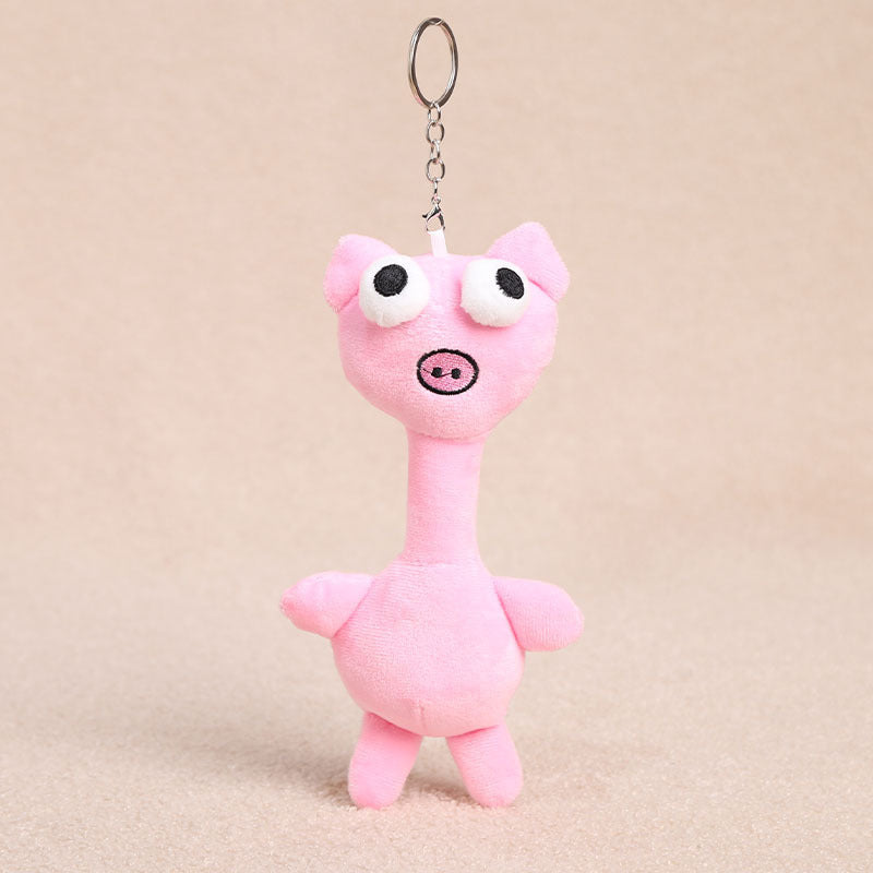 🦒LAST DAY SALE: ONLY ￡7.99!!🎁✨Long Neck Plush Animal Bag Pendant