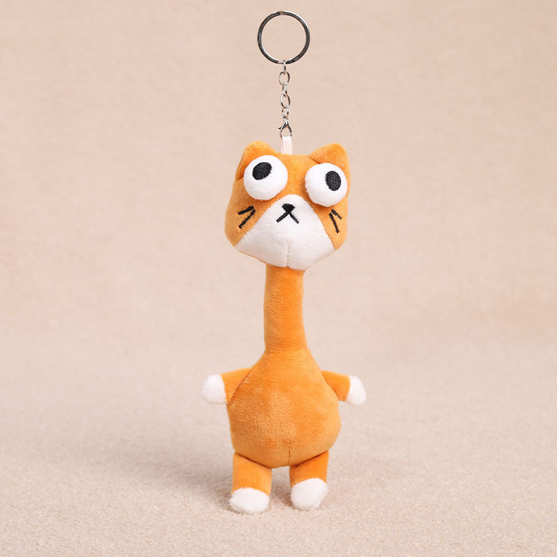 🦒LAST DAY SALE: ONLY ￡7.99!!🎁✨Long Neck Plush Animal Bag Pendant