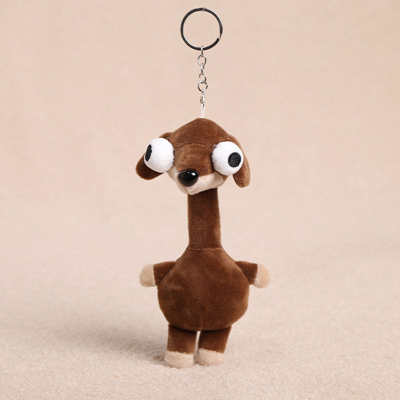 🦒LAST DAY SALE: ONLY ￡7.99!!🎁✨Long Neck Plush Animal Bag Pendant