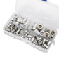 🔧 Last Day Special Price £9.99 !✨ Flat Head Threaded Insert Nut Rivet Nuts Set – Multi-Size, Corrosion Resistant, Easy Install 🛠️