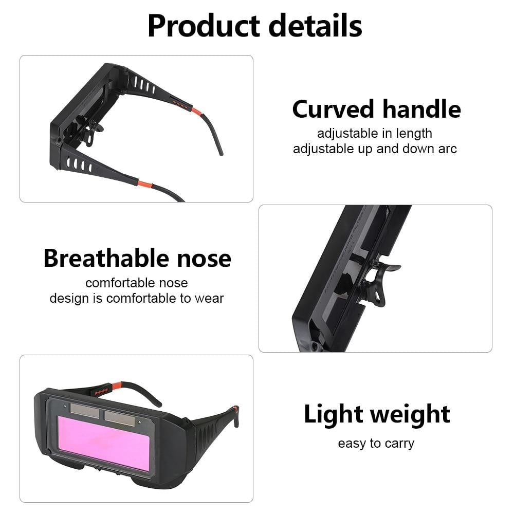 📢📢50% OFF !! ⏰Auto Dimming Welding Glasses