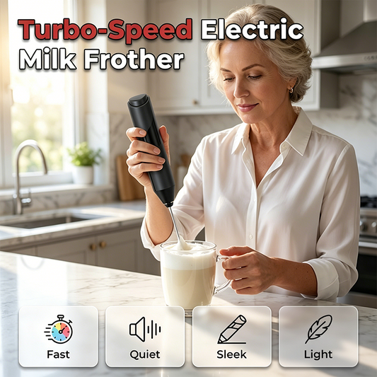 Handheld High-Speed Electric Milk Frother