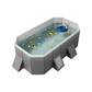 🏊‍♂️💦 Foldable family pool – no inflation, fast drain, compact storage!