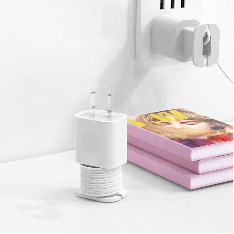 ⏳🔥LIMITED-TIME 50% OFF! ⏰2-in-1 Silicone Charger Protector – Guard Your Brick, Tame Your Cable – No More Messy Wires, No More Scuffed Chargers 🧼