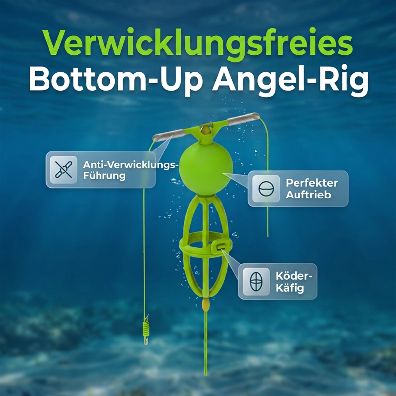 ⏰ Buy 1 Get 1 Free!🔥 Tangle-Free Bottom-Up Feeder Basket practical