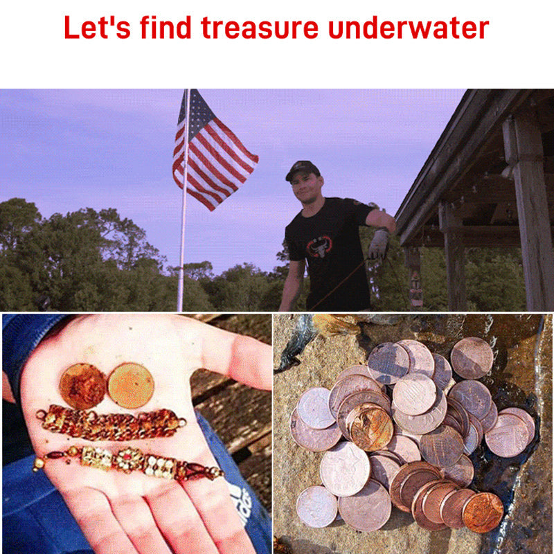 🧲 50% OFF NOW! ⚓ Deep-water Magnetic Salvage Magnet Set – Strong pull, rust-resistant & durable – Perfect for underwater treasure hunting & recovery 💰