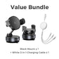 📱50% OFF NOW! Adjustable Magnetic Car Mount‑ Vacuum Suction Base Phone Holder, 360° Rotation Universal Stable Magnetic Phone Stand for Car Dashboard & Windshield