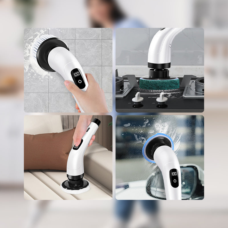 💥Limited Time 50% Off!💕8-in-1 Electric Cleaning Brush Set for Home Use