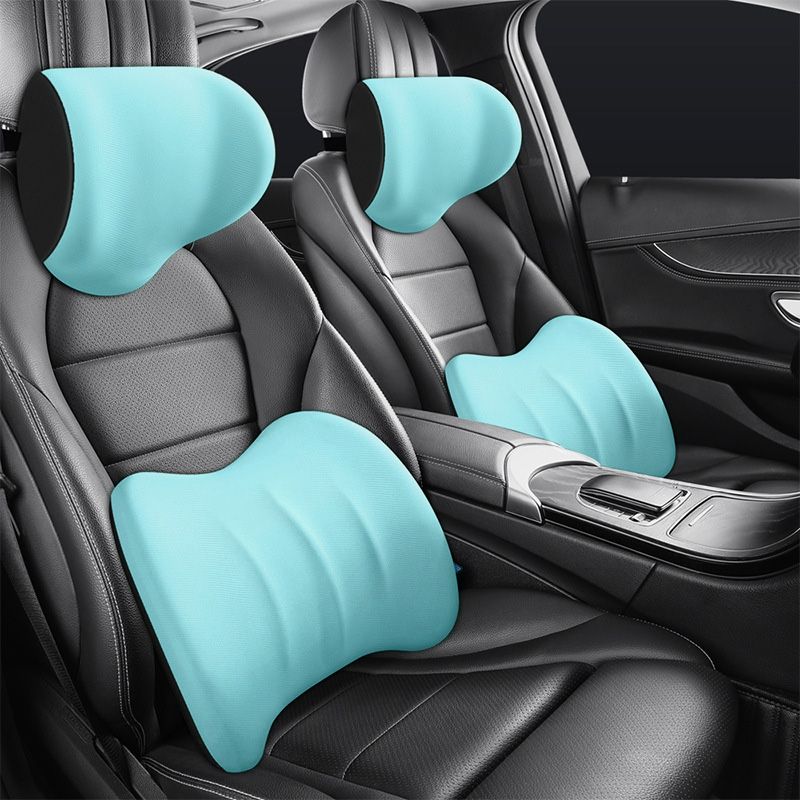 🔥LAST DAY SALE ONLY ￡9.99!!🔥 Ergonomic Car Support Set – Banish Back Pain & Drive in Cloud-Like Comfort!🚗