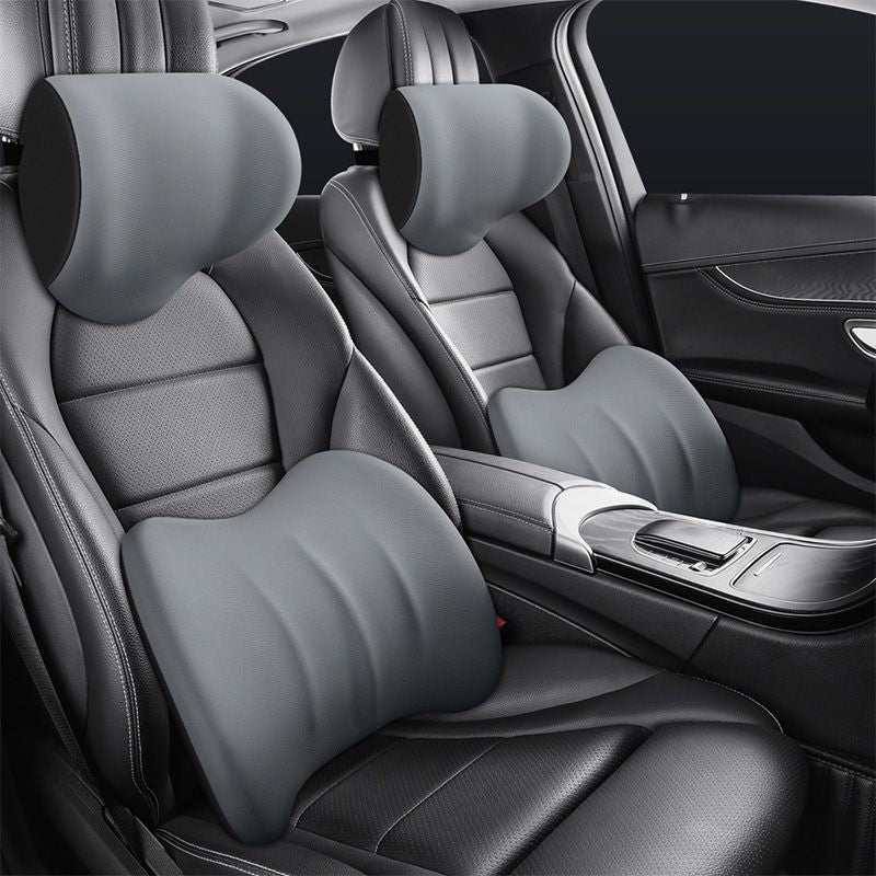 🔥LAST DAY SALE ONLY ￡9.99!!🔥 Ergonomic Car Support Set – Banish Back Pain & Drive in Cloud-Like Comfort!🚗