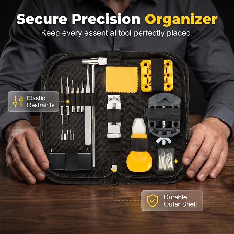 🔧 Professional Watch Repair Set — High-Grade 420 Stainless Steel | 72 Pieces