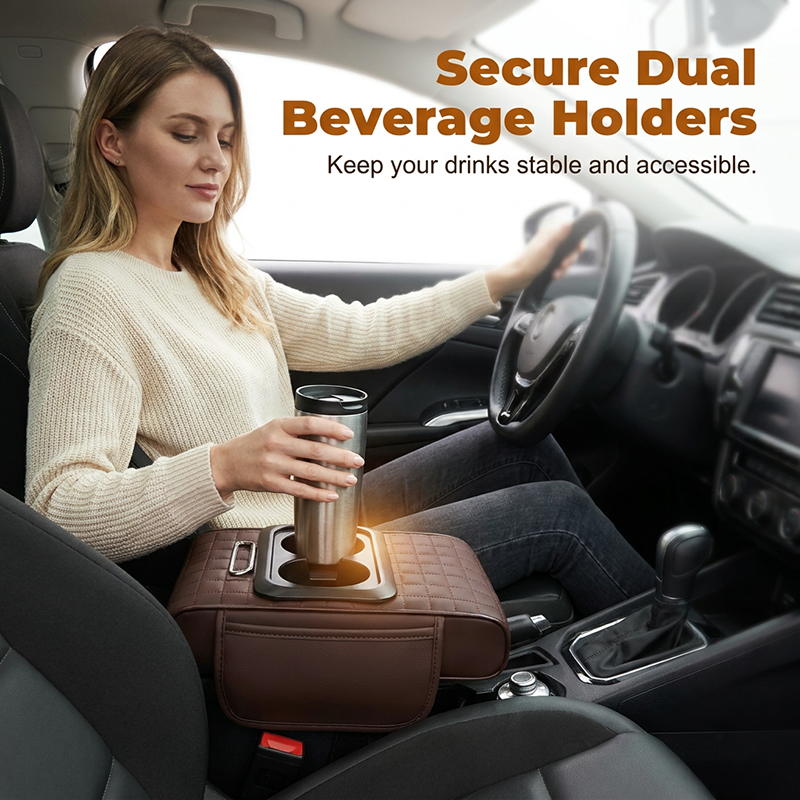 📢📢50% OFF !! ⏰Multifunctional Car Console Storage Box & Armrest